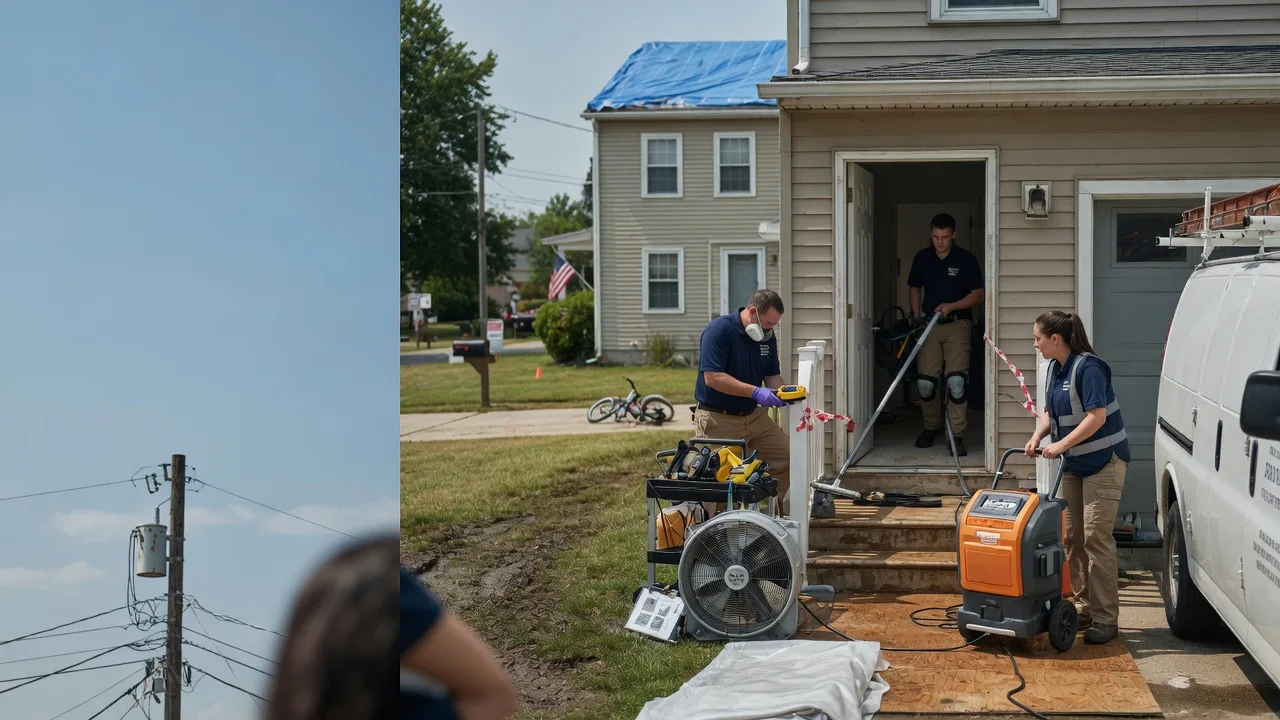 Water Damage Repair in Tangier, VA near me
